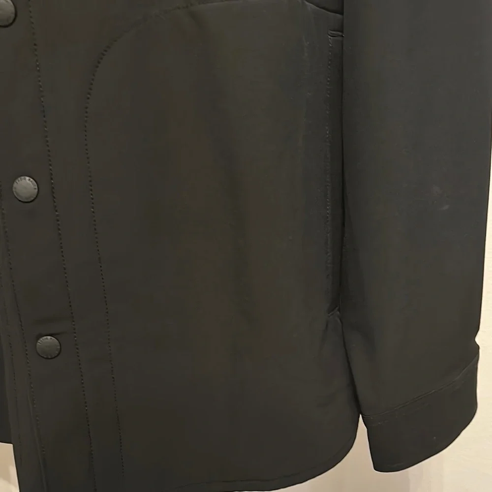 Eddie Bauer Men's Black Shirt Jacket - Picture 3 of 5